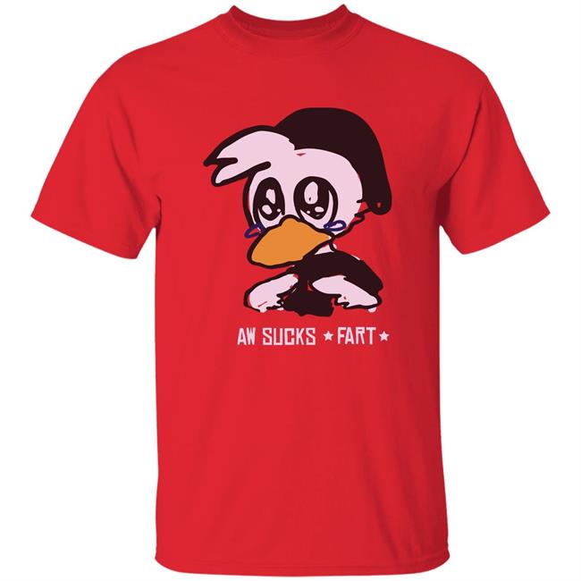 A Big Gay Dog Webster Duck Aw Suck Fart Shirt