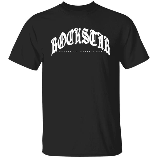 Dababy Merch Rockstar Black T Shirt