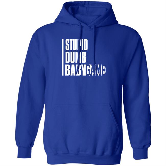 1v1 My Merch IceRocker Baby Game Hoodie Stupid Dumb Baby Game 1v1 My Merch IceRocker Baby Game Hoodie Stupid Dumb Baby Game