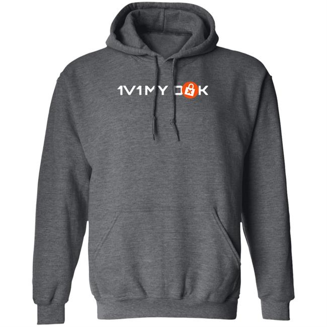 1V1 My Merch Censored Hoodie 1V1 My Merch Censored Hoodie