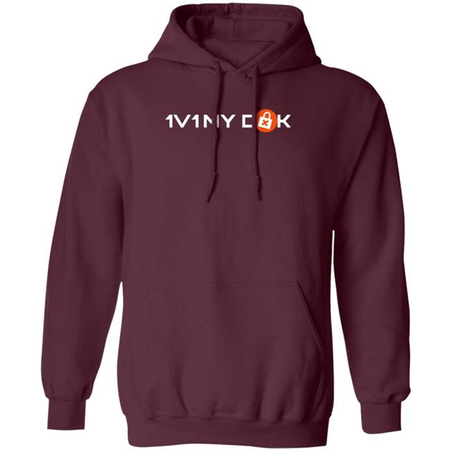 1V1 My Merch Censored Hoodie 1V1 My Merch Censored Hoodie
