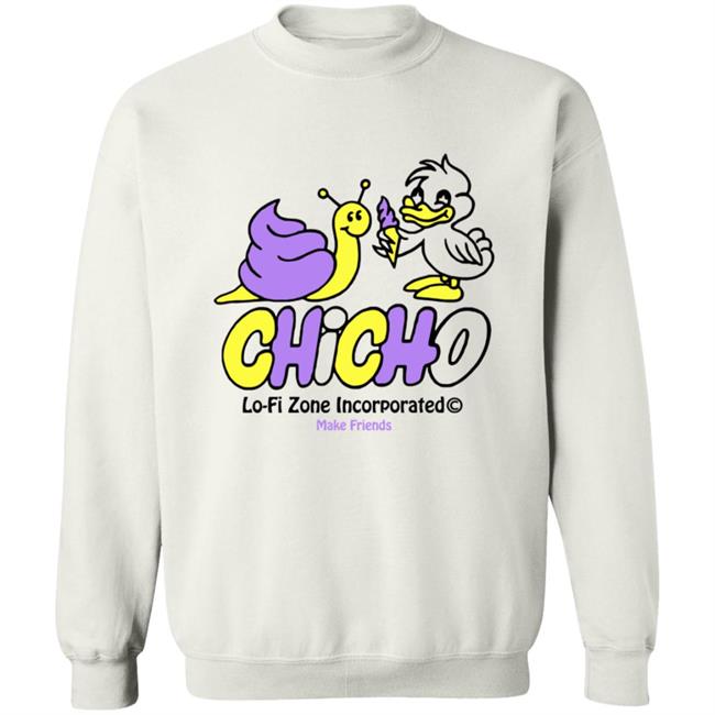 Chichogelato Lo-fi / Chicho Jumper Make Friends Sweatshirt Lo Fi Zone Incorporated