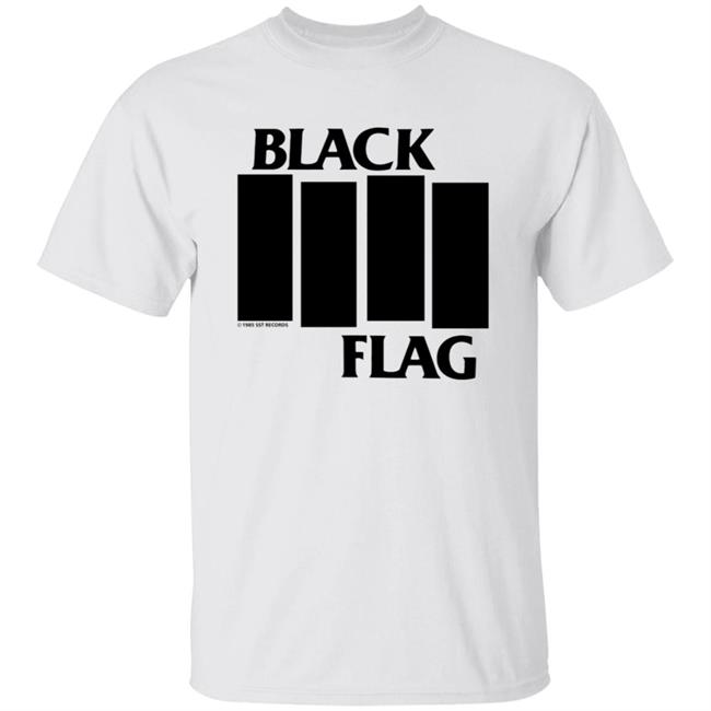 Black Flag T Shirt Black Flag - Bars And Logo T Shirts