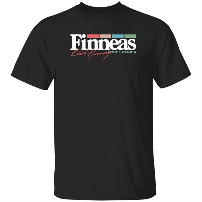 Color Swatch Tee Shirt Finneas Merch