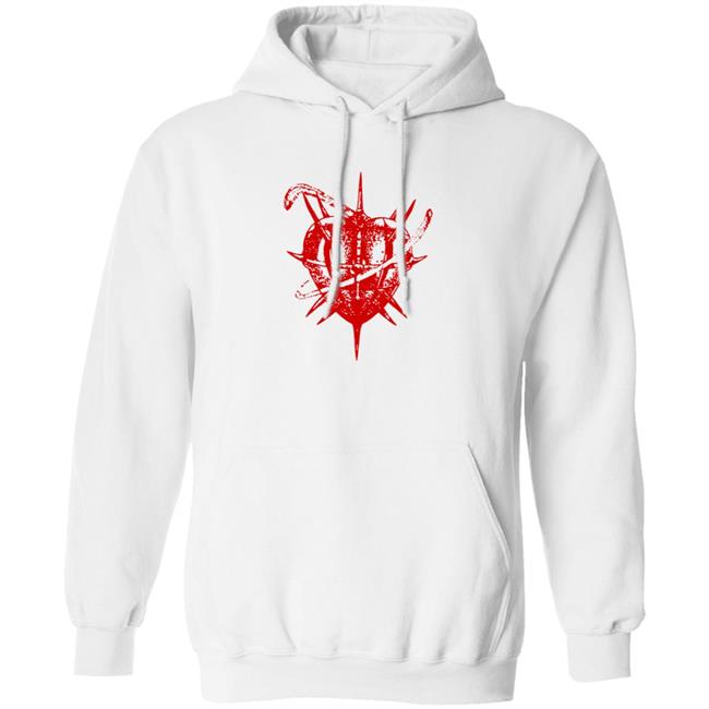 Atom Heart X Valentines Day White Hoodie