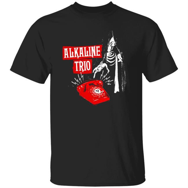 Alkaline Trio Call Me Tee Alkaline Trio Merch