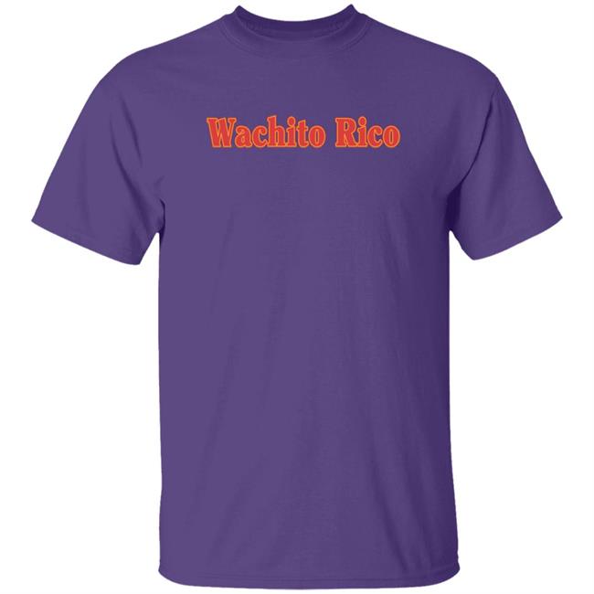 Wachito Rico Purple T-Shirt Boypablo