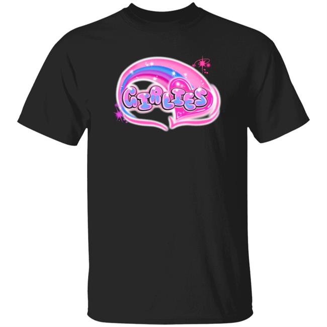 Larray Merch Hey Girlies Airbrush T Shirt