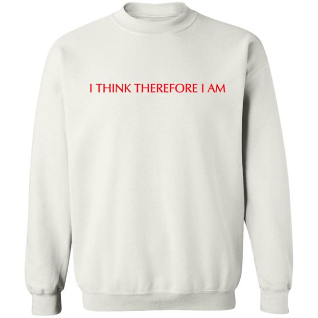 I Think Therefore I Am Hoodie Billieeilish Merch I Think Therefore I Am Hoodie Billieeilish Merch