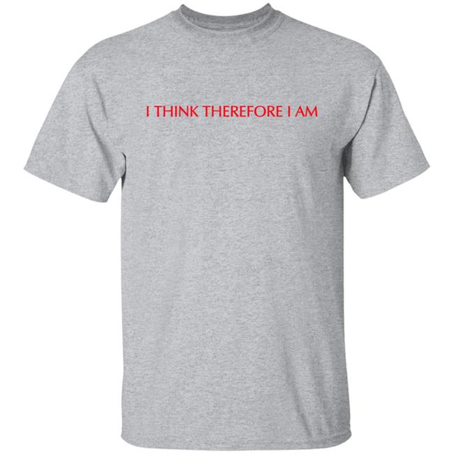 I Think Therefore I Am Hoodie Billieeilish Merch I Think Therefore I Am Hoodie Billieeilish Merch