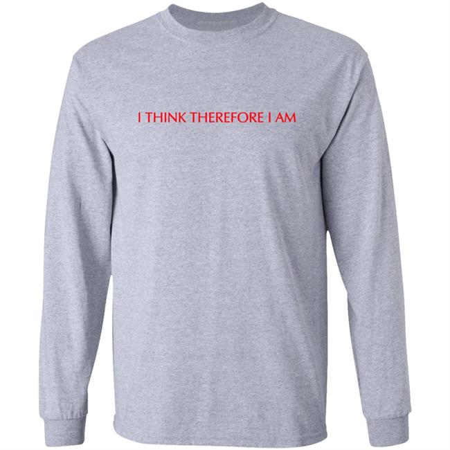 I Think Therefore I Am Hoodie Billieeilish Merch I Think Therefore I Am Hoodie Billieeilish Merch