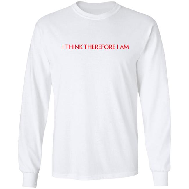 I Think Therefore I Am Hoodie Billieeilish Merch I Think Therefore I Am Hoodie Billieeilish Merch