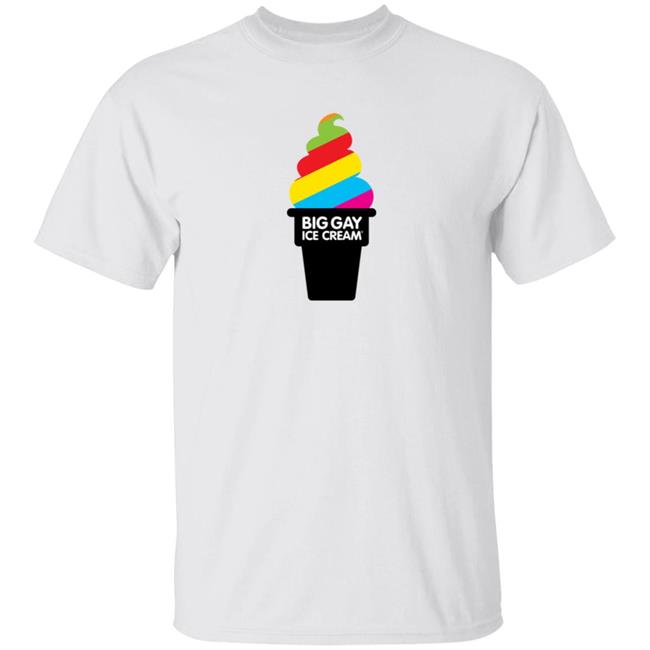 Big Gay Ice Cream Logo T Shirt