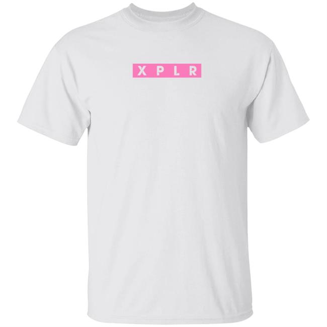 Xplr White Shirt Xplr Merch Xplr White Shirt Xplr Merch