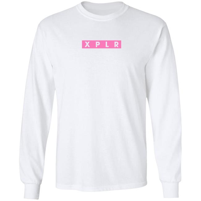 Xplr White Shirt Xplr Merch Xplr White Shirt Xplr Merch