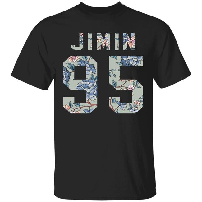 Jimin 95 Kpop T Shirt Official BTS Jimin 95 Kpop Bangtan Boys Merchandise