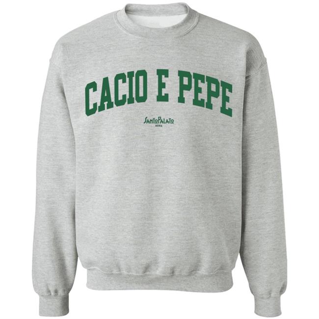 Geraldine Cacio E Pepe Santo Palato Roma Sweatshirt