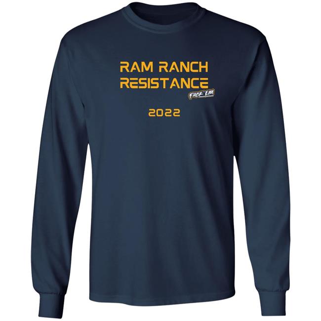 Tony Michaels Merch Ram Ranch Resistance T Shirt Tony Michaels Merch Ram Ranch Resistance T Shirt