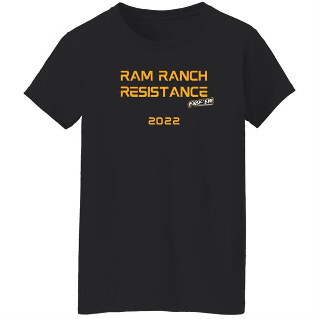 Tony Michaels Merch Ram Ranch Resistance T Shirt Tony Michaels Merch Ram Ranch Resistance T Shirt
