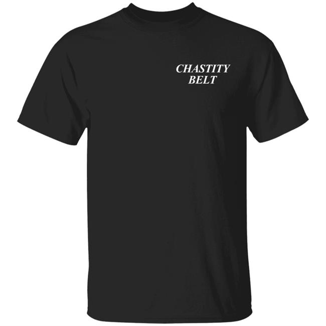 Chastity Belt Sketch T Shirt Chastity Belt Merch
