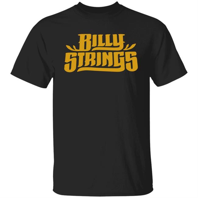 Billy Strings Gold Logo Tee Billy Strings Merch