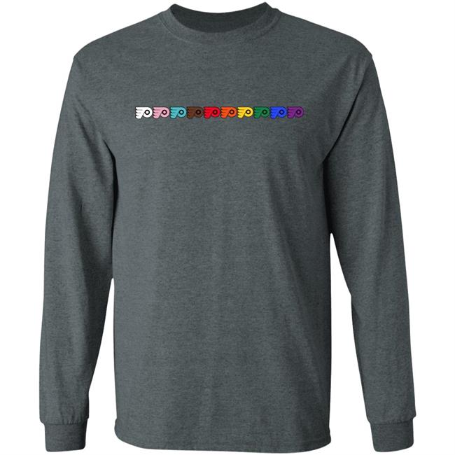 James Van Riemsdyk Philadelphia Flyers Lgbtq Long Sleeve T Shirt Pride Night Giana_Jade James Van Riemsdyk Philadelphia Flyers Lgbtq Long Sleeve T Shirt Pride Night Giana_Jade