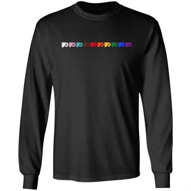James Van Riemsdyk Philadelphia Flyers Lgbtq Long Sleeve T Shirt Pride Night Giana_Jade