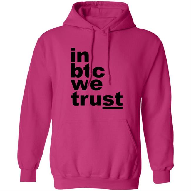 Bitcoin Merch In Btc We Trust Shirt Bitcoin Merch In Btc We Trust Shirt