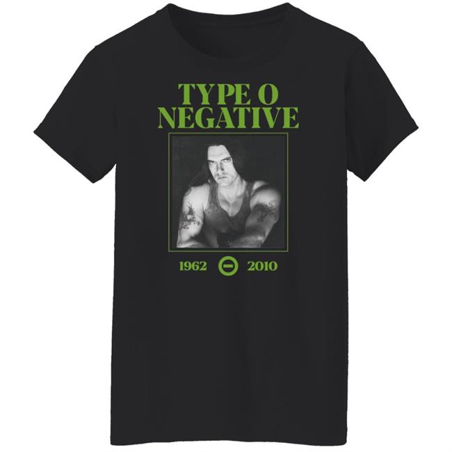 Revolver X Type O Negative Peter Steele Tribute Limited-Edition Numbered T Shirt Revolver X Type O Negative Peter Steele Tribute Limited-Edition Numbered T Shirt