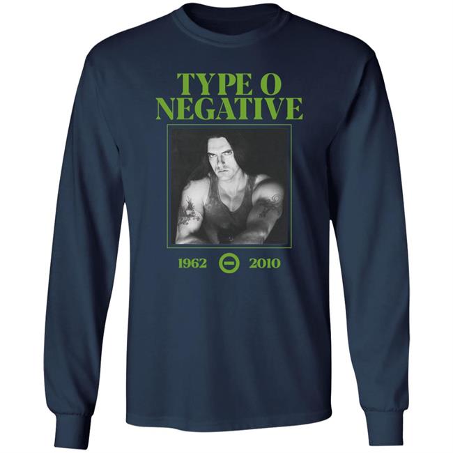 Revolver X Type O Negative Peter Steele Tribute Limited-Edition Numbered T Shirt Revolver X Type O Negative Peter Steele Tribute Limited-Edition Numbered T Shirt