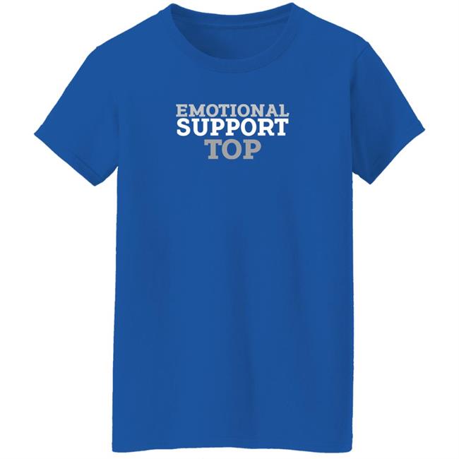 Wicked Naughty Apparel Emotional Support Top Shirt Wicked Naughty Apparel Emotional Support Top Shirt