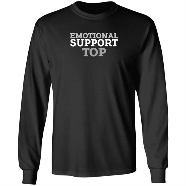 Wicked Naughty Apparel Emotional Support Top Shirt Wicked Naughty Apparel Emotional Support Top Shirt