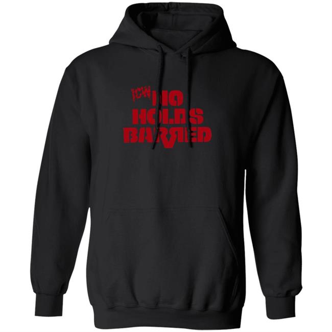 Icw No Holds Barred Classic Logo Hoodie Red