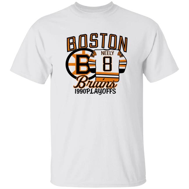 1990s Playoffs Boston Bruins Shirt 77