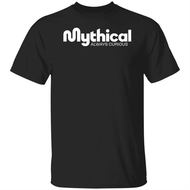 Good Mythical Morning Merch New Mythical Logo Tee Shirt Always Curious