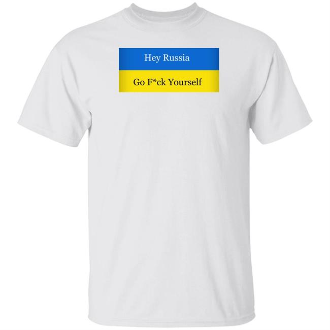 Hey Russia Go Fck Yourself Shirt Lawrence Jones III