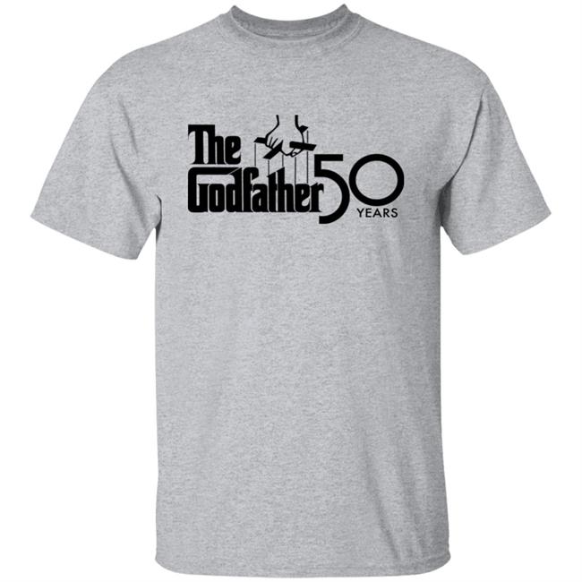 AMC Theatres Movie Merchandise The Godfather Tri-Blend 50Th Years Anniversary Shirt