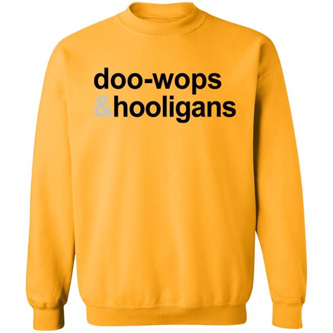 Bruno Mars Doo Wops And Hooligans Sweatshirt