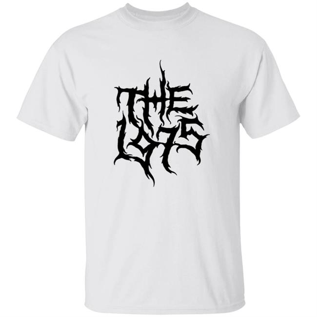 The 1975 Merch Metal Logo T Shirt
