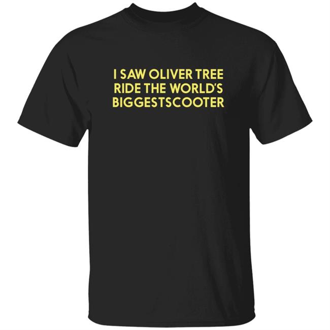 Oliver Tree Merch Worlds Biggest T Shirt