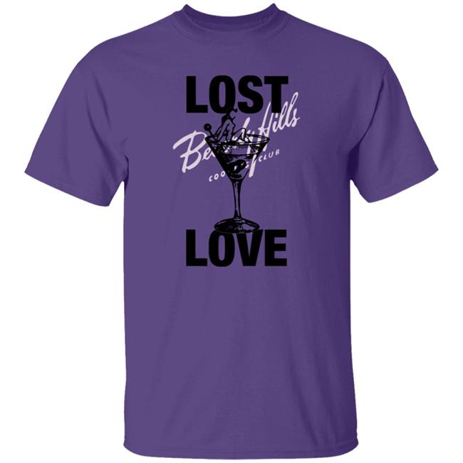 Beverly Hills Cooking Club Martini Lost Love Beverly Hills Club T Shirt