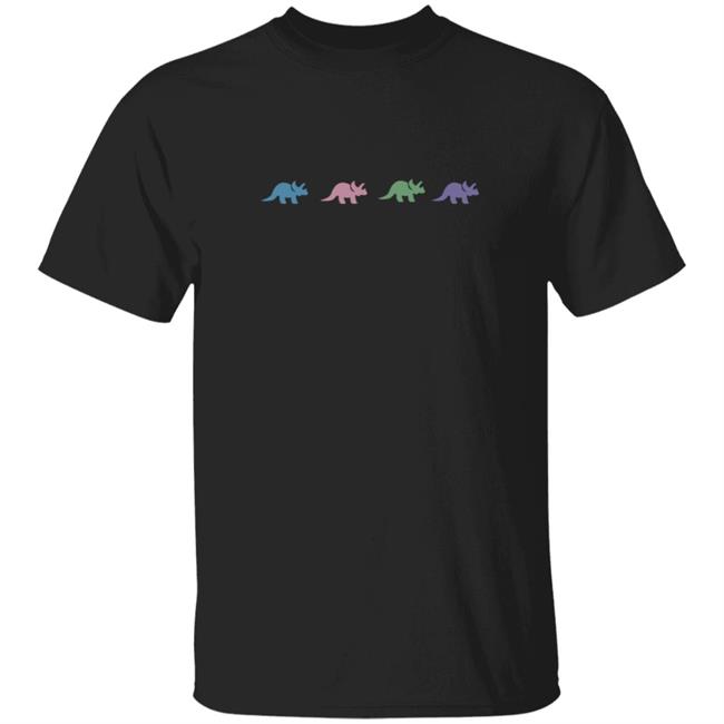 The Try Guys Merch Try Guys Black Tryceratops Tee Shirt