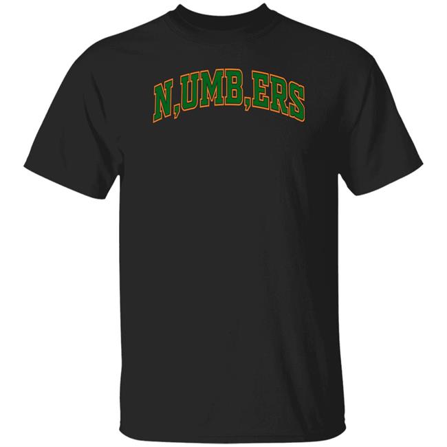 Larry June Midnight Organic Merchandise Numbers T Shirt