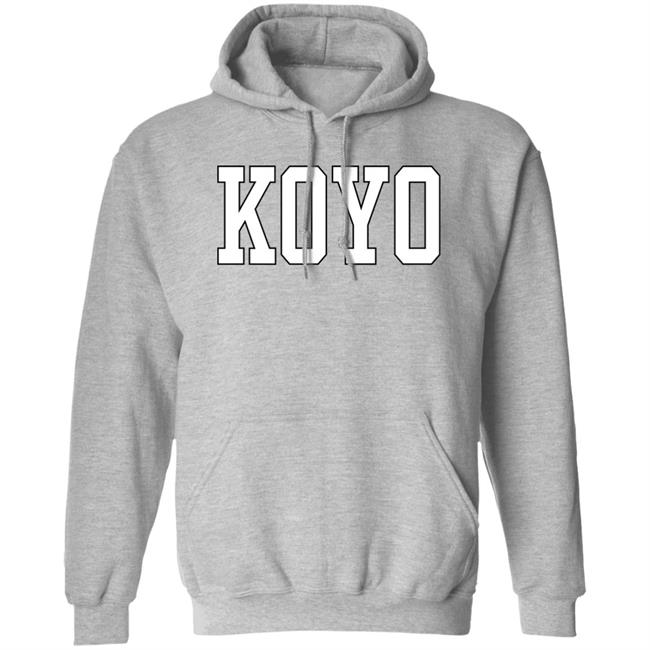 Brass City Merch Koyo Logo Grey Hoodie