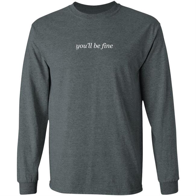Hot Mulligan Merch You'll Be Fine Crewneck Sweatshirt Hot Mulligan Merch You'll Be Fine Crewneck Sweatshirt
