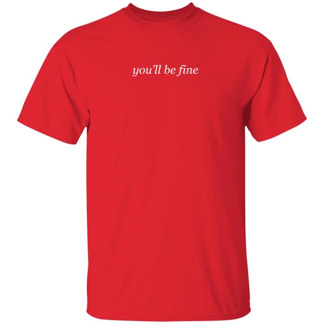 Hot Mulligan Merch You'll Be Fine Crewneck Sweatshirt Hot Mulligan Merch You'll Be Fine Crewneck Sweatshirt