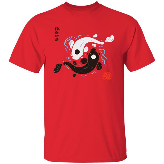 Yin-Yang Koi Fish T Shirt Avatar The Last Airbender