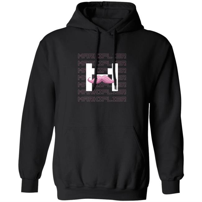 Markiplier Merch Mustache Markiplier Hoodie