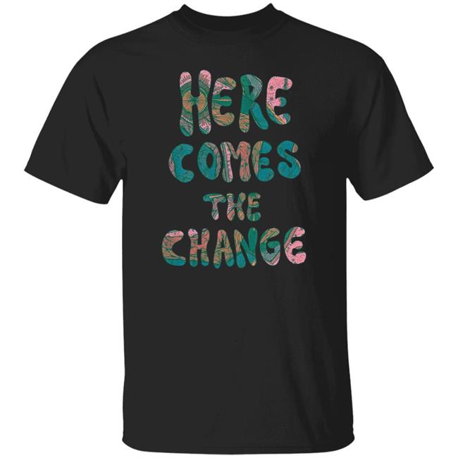 Kesha Merch Here Comes The Change Tee