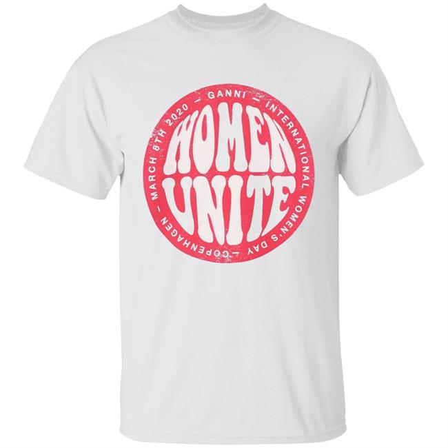 Net A Porter Store Merch Shop Womens History Month Ganni Women Unite Tee Shirt